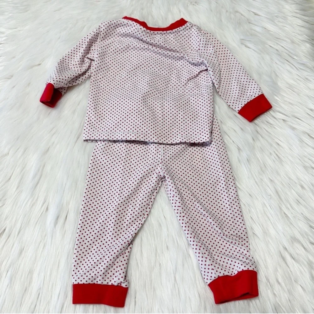 Jelly Beans‎ Red and White Polka Dot Pajama Set